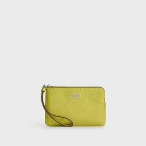 Coach Wristlet - Citrine - NWT